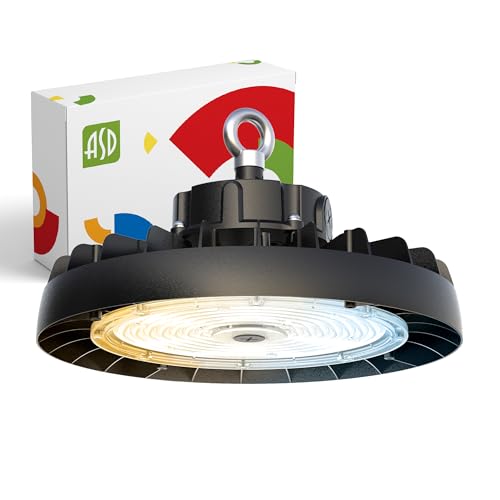 240W LED High Bay UFO Lighting (Black)
