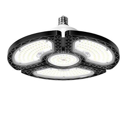 LED Garage Light 80W Deformable LED Ceiling Lights 12000 Lumens Led Shop Lights for Garage