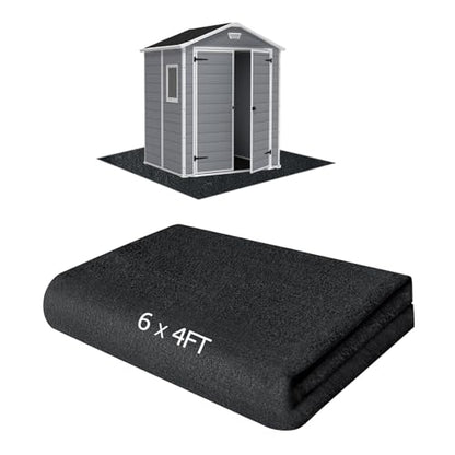 6x4FT Outdoor Storage Shed Floor Mat (6 x 4 FT)