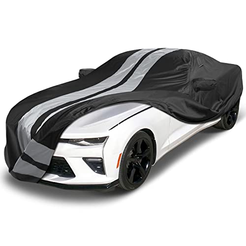 Custom Fit [2010 (Black / Gray (Stripe) / 17. Chevy Camaro Lt, Ls, Rs, Ss 2010-2024)