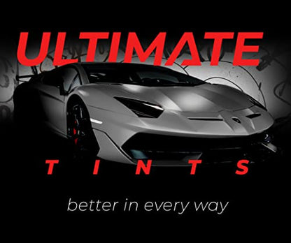 Ultimate Headlight Taillight Tint Vinyl Wrap (16" x 30ft / Dark Smoke)