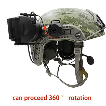 Tactical Headset with U94 PTT 2 (Black)