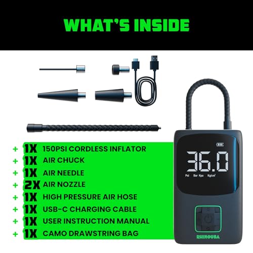 Portable Tire Inflator (Black)