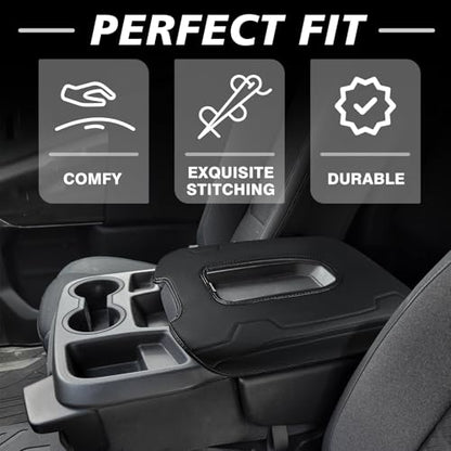 Armrest Cover for Silverado (1) 19-26 |Silverado & Sierra| Jump Seat, Regular)