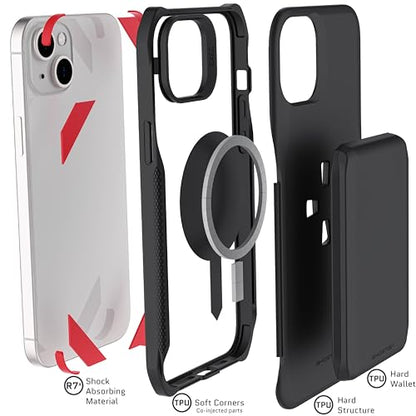 Exec iPhone 15 Plus Wallet Case (iPhone 15 Plus / Black)