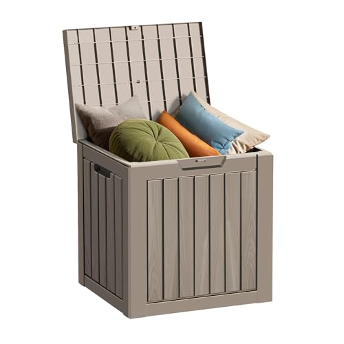 35 Gallon Resin Deck Box (Grey / 35 Gallon)
