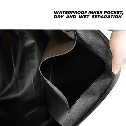 Motorcycle Saddle Bags Tail Bag (30L-Black)