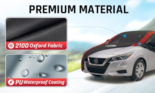 Car Cover Custom Fit for Nissan Versa 2007 (Nissan Versa)