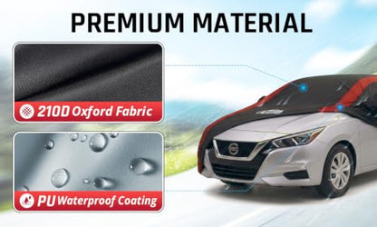 Car Cover Custom Fit for Nissan Versa 2007 (Nissan Versa)