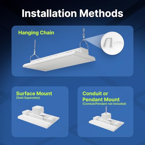 4 FT Linear LED Shop Light (1 PACK - 300W)