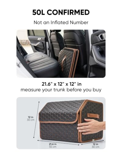 Foldable Trunk Organizer for Car Storage (Hexy 21)