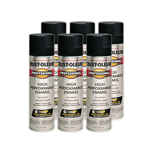 Professional High Performance Semi (Semi-Gloss Black / 15 Ounce (Pack of 6))