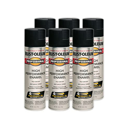 Professional High Performance Semi (Semi-Gloss Black / 15 Ounce (Pack of 6))