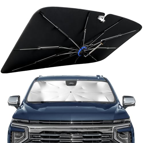 Windshield Sun Shade for Chevy Suburban 2021 (Fit for Chevrolet Suburban 2021-2026)