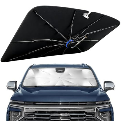Windshield Sun Shade for Chevy Suburban 2021 (Fit for Chevrolet Suburban 2021-2026)