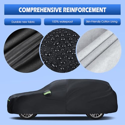 Car Cover Fit for Mercedes Benz E (Black / Custom Fit for Mercedes Benz E-Class)