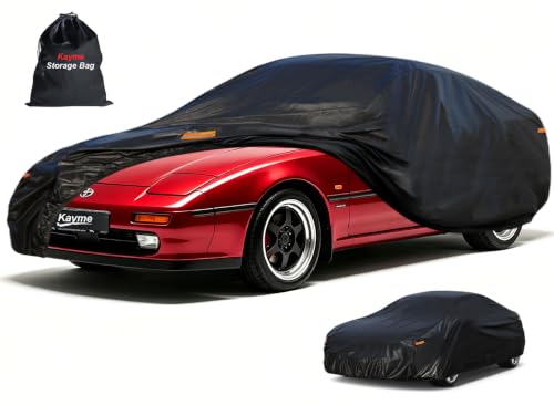 7 Layers Waterproof Coupe Car Cover Custom Fit Toyota MR2 1984 (PE-Black / Custom Fit Toyota MR 2)