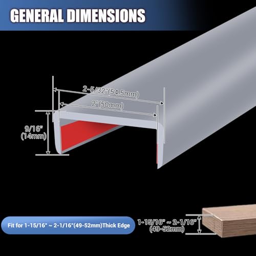 Rubber Edge Trim (Fit 2" - L20' / Grey)
