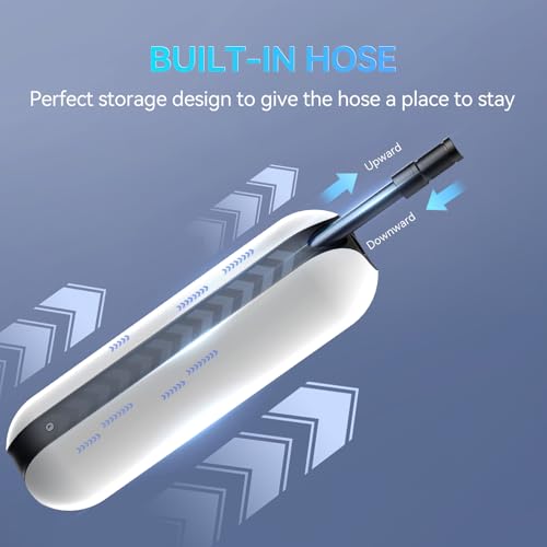 Portable Electric Tire Inflator Bike Pump (White)