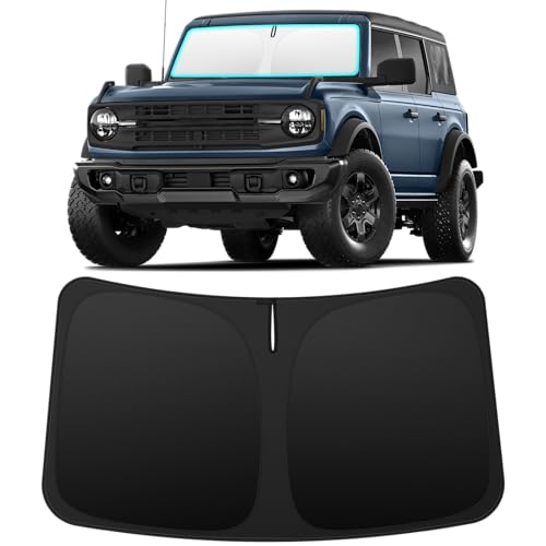 Custom Fit Windshield Sun Shade for Ford Bronco 2021