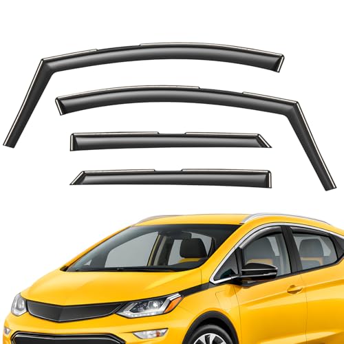 Extra Durable Window Deflectors in (For Chevy Bolt EV 17-23)