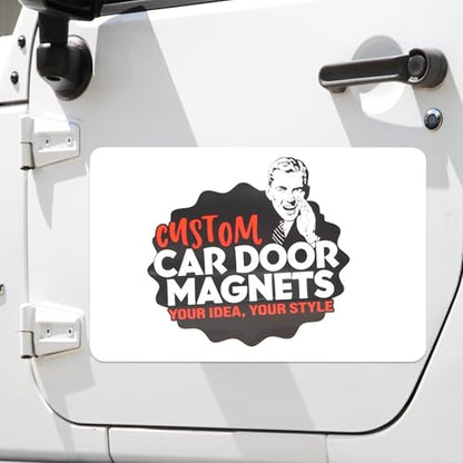 Custom Car Magnet Signs for Advertising and Promotion (24"x36" Rectangle)