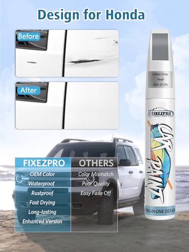 NH 912P Urban Gray Pearl Car Touch Up Paint for Honda (For honda / NH-912P Urban Gray Pearl for CR-V/CIVIC/Accord)