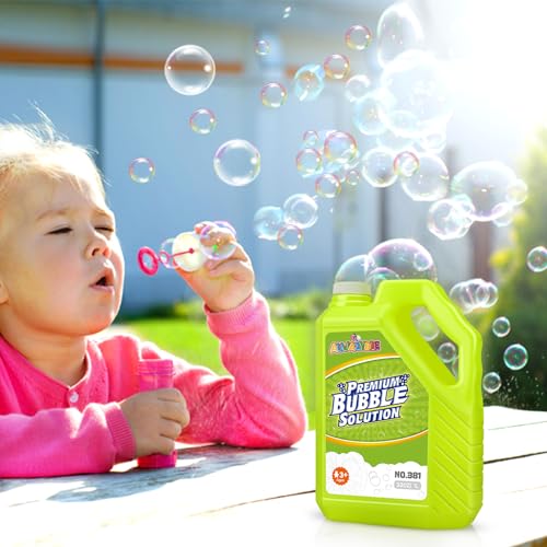 Bubble Solution Refills 32OZ (Green-32 Ounce)