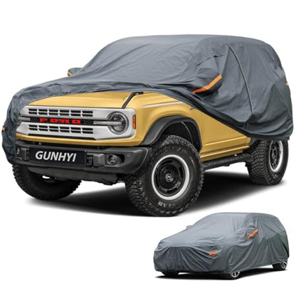 Premium Car Cover Custom Fit Ford Bronco 2 Door (08 Ford / 8.01 Ford Bronco 2 door)