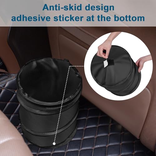Car Trash Can (Black / 4 Gallons)