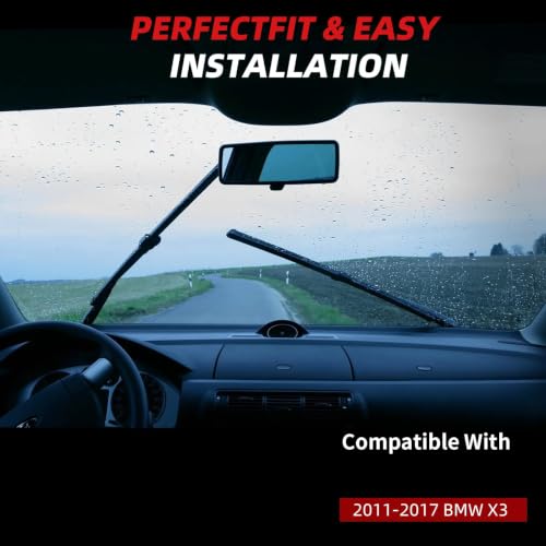 Windshield Wiper Blades Replacement for BMW X3 2011 (26"+20"+13")