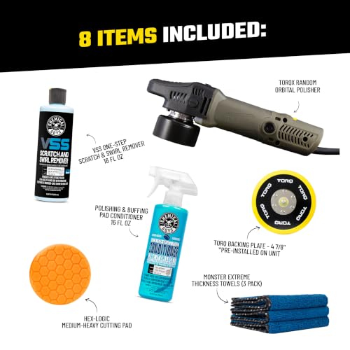 TORQX Orbital Polisher One (8 ITEM KIT)
