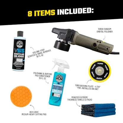 TORQX Orbital Polisher One (8 ITEM KIT)