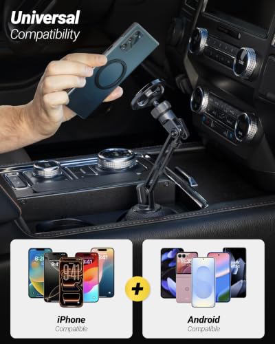 MagicMount Cup Holder Phone Mount with MagSafe (Cup Holder / 1 Pack)