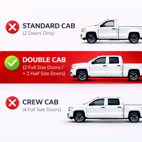Rain Guards for 2014 (2014-2018 Silverado/Sierra 1500 Double Cab)