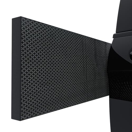 GWP02S Garage Wall Protector Car Door Protectors (4-Pack Black)
