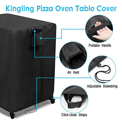 Outdoor Pizza Oven Table Cover for Ooni Medium Table
