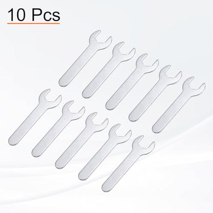 10pcs Small Wrench 12x70x2mm Metric U (12x70x2mm)