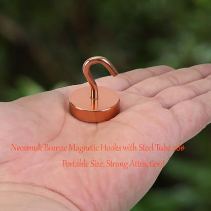 Magnetic Hooks Steel Tube Design for Cruise (Bronze / 80lb Magnetic Hooks)