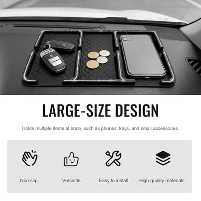 Bling Car Dashboard Mat (Diamond)