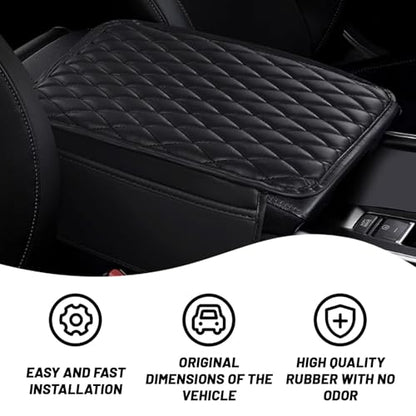 Car Center Console Cover (Black)