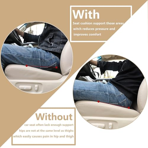 Car Seat Cushion (Classic Black)