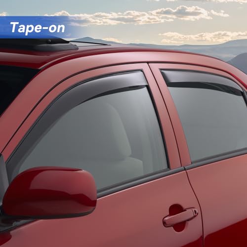 Window Visors Rain Guards for 2013 (2013-2020 Ford Fusion)