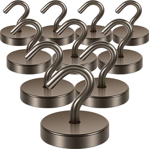Magnetic Hooks Steel Tube Design for Cruise (Gray / 130lb Magnetic Hooks)
