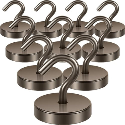 Magnetic Hooks Steel Tube Design for Cruise (Gray / 130lb Magnetic Hooks)