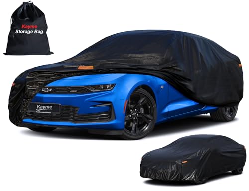 7 Layers Waterproof Car Cover for Chevrolet Chevy Camaro 2010 (PE-Black / Custom Fit Chevrolet Camaro)