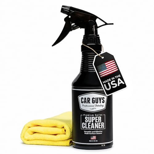 Interior Car Cleaner for Tough Stains (18 Oz Kit (w/ Towel))