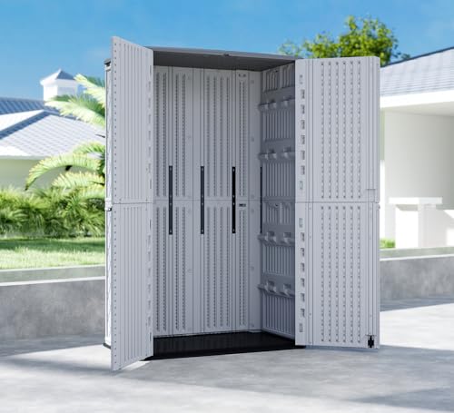 Storage Shed Weather Resistance (Cream White)
