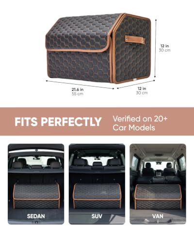 Foldable Trunk Organizer for Car Storage (Hexy 21)