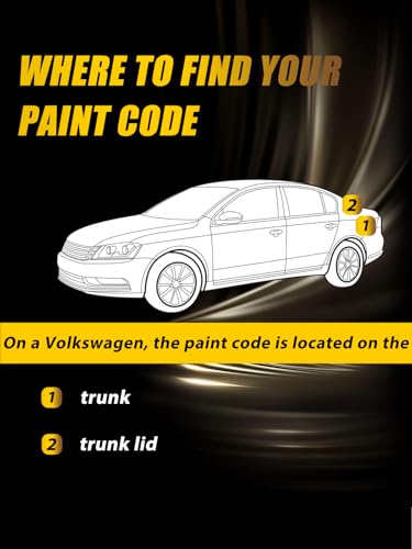 LC9A/0Q Pure White Touch Up Paint Compatible with Volkswagen Car Paint Pen (For volkswagen / Pure White(LC9A/0Q） for Pure White(LC9A/0Q) Compatible with All Models)
